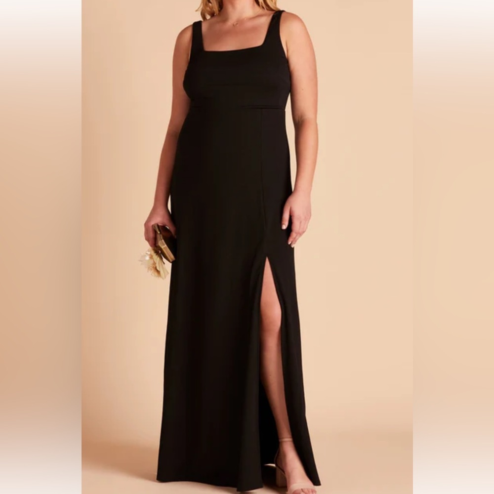 Birdy Grey Alex Dress in Crepe - Black XL